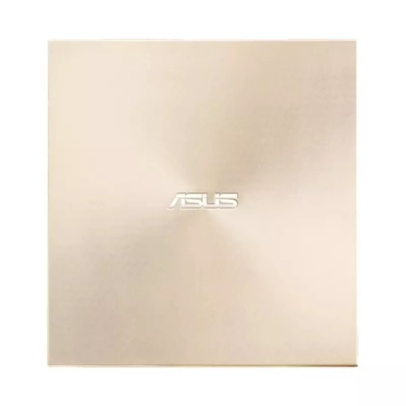 Gravador externo ZenDrive U9M Ultra-slim DVD USB/USB-c dourado