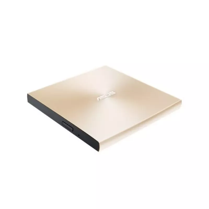 Gravador externo ZenDrive U9M Ultra-slim DVD USB/USB-c dourado