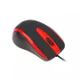 Havit HV-MS753 – rato de computador universal, vermelho e preto