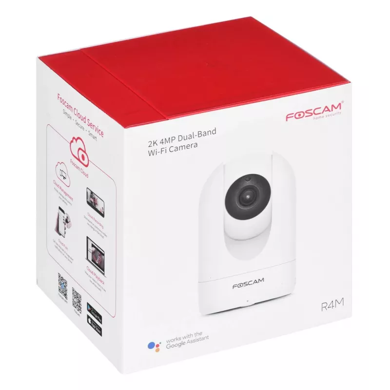 Foscam R4M Câmara de vigilância Cube Câmara de vigilância IP Interior 2560 x 1440 píxeis de mesa