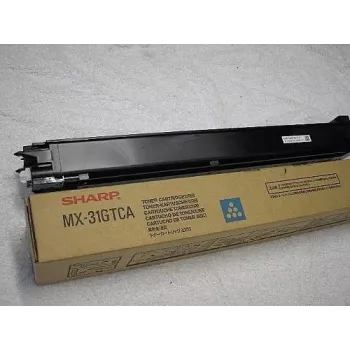 Toner Sharp MX-31GTCA 10000 páginas ciano