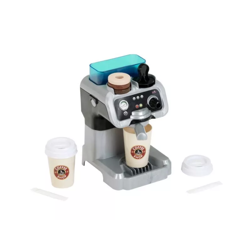 Máquina de café expresso KLEIN 9510 design compacto, máquina de café expresso de brincar para crianças