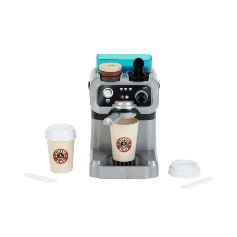 Máquina de café expresso KLEIN 9510 design compacto, máquina de café expresso de brincar para crianças