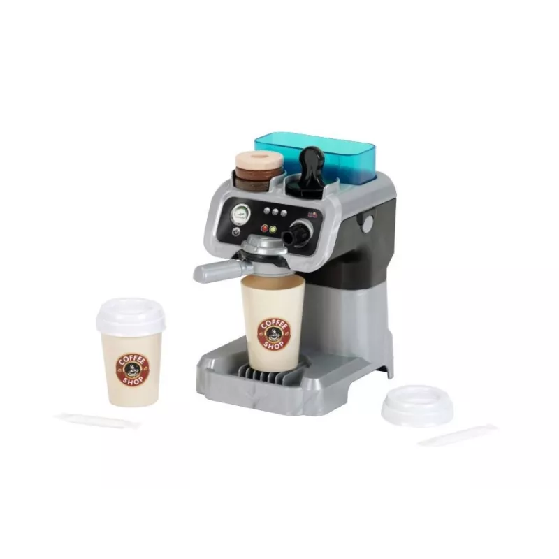 Máquina de café expresso KLEIN 9510 design compacto, máquina de café expresso de brincar para crianças