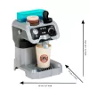 Máquina de café expresso KLEIN 9510 design compacto, máquina de café expresso de brincar para crianças