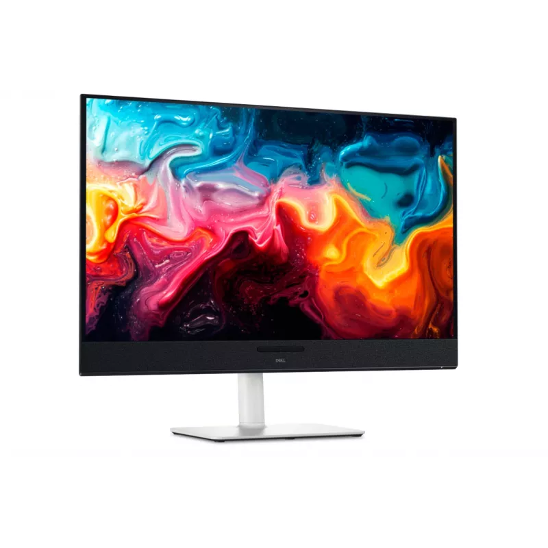 DELL Plus S3225QC Monitor de computador 80,3 cm (31,6″) 3840 x 2160 píxeis 4K Ultra HD QD-OLED preto, prateado