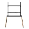 Suporte de chão para TV 55-86/BLK/WOOD TVS-86F-01-BK Gembird