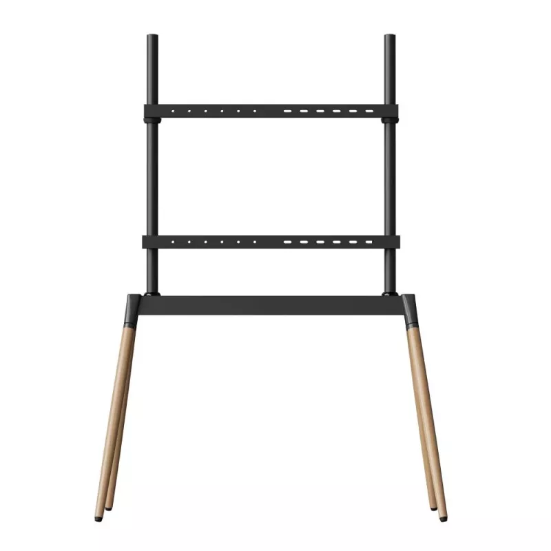 Suporte de chão para TV 55-86/BLK/WOOD TVS-86F-01-BK Gembird