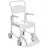 Cadeira de rodas medpunkt ETAC Clean 55 cm com 2 travões e função de sanita