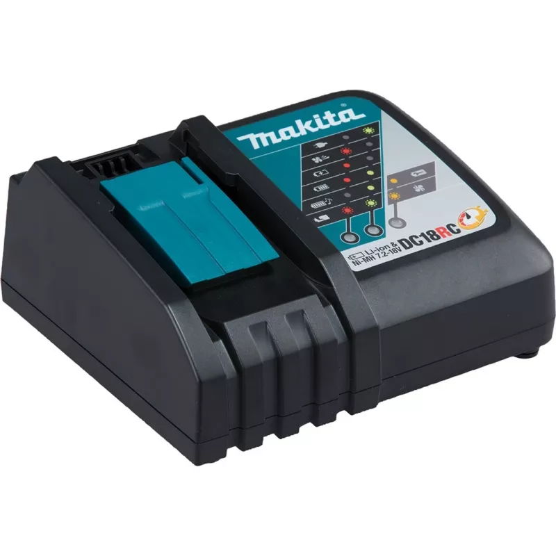 Serra sabre a bateria DJR186RT, 18 Volt, serra sabre azul/preto, bateria de iões de lítio 5,0 Ah