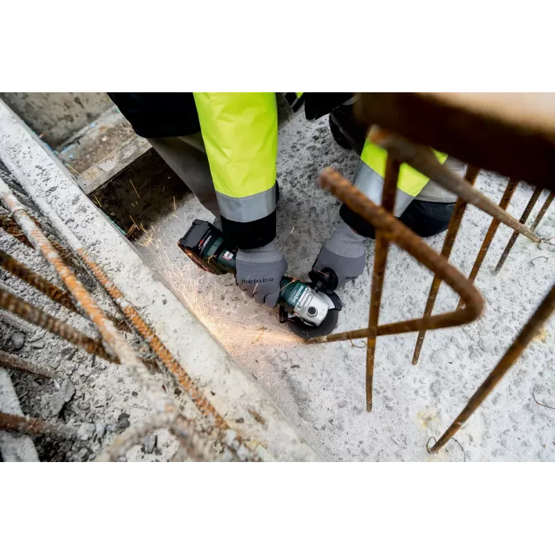 Rebarbadora angular Metabo W 18 L 9-125 Quick Set