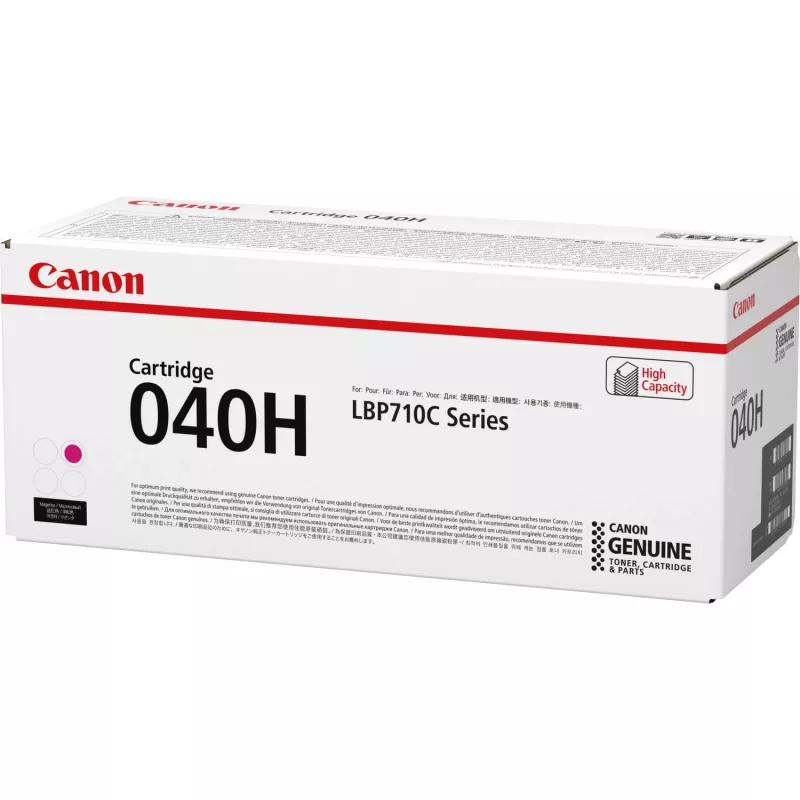 Canon CRG-040H cartucho de toner 0457C002, magenta, alta capacidade
