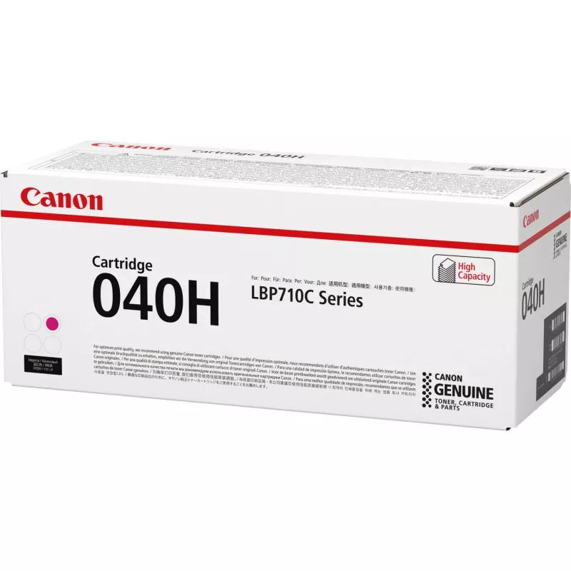 Canon CRG-040H cartucho de toner 0457C002, magenta, alta capacidade