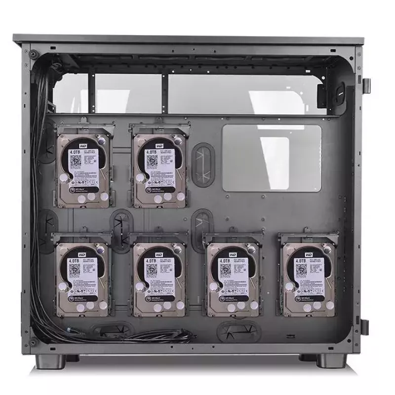 Caixa para PC Thermaltake View 91 TG RGB Ultra Tower Preto