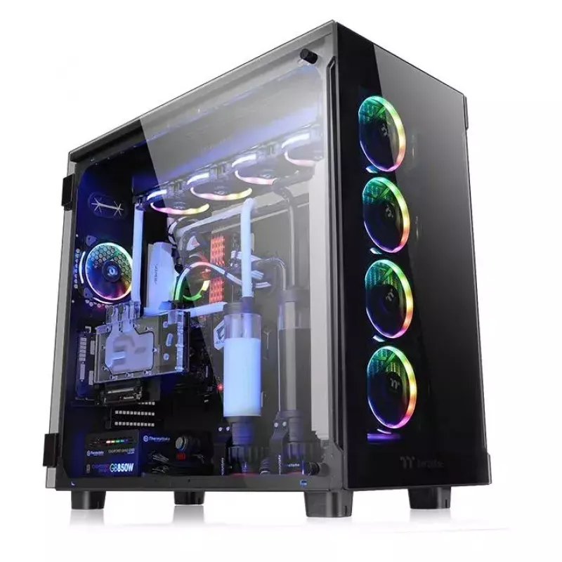 Caixa para PC Thermaltake View 91 TG RGB Ultra Tower Preto