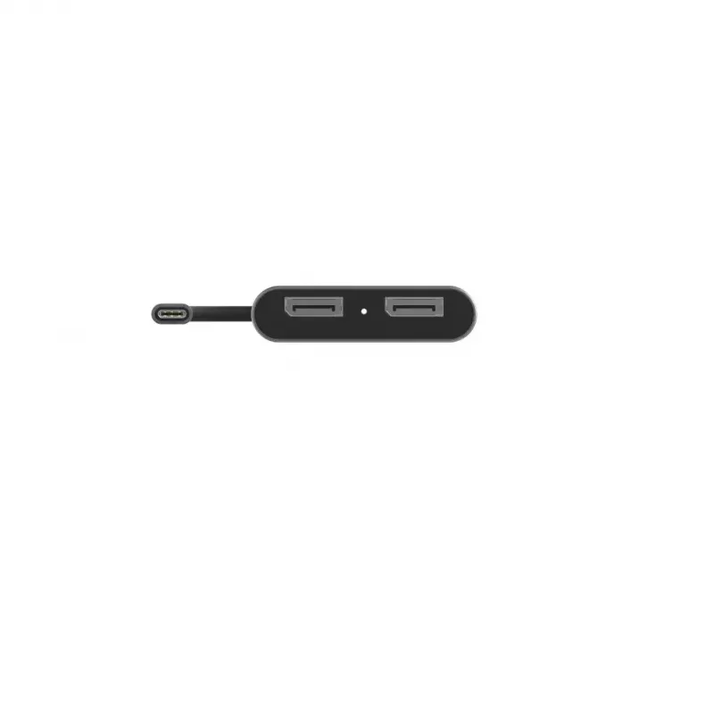 Adaptador de cabo de vídeo UNITEK V1404A 0,15 m USB Type-C 2 x DisplayPort