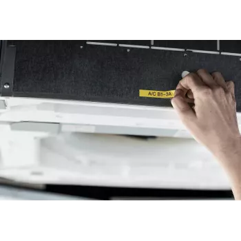 Impressora de etiquetas Brother PT-E110VP transferência térmica cor 180 x 180 DPI 20 mm/s TZe QWERTY