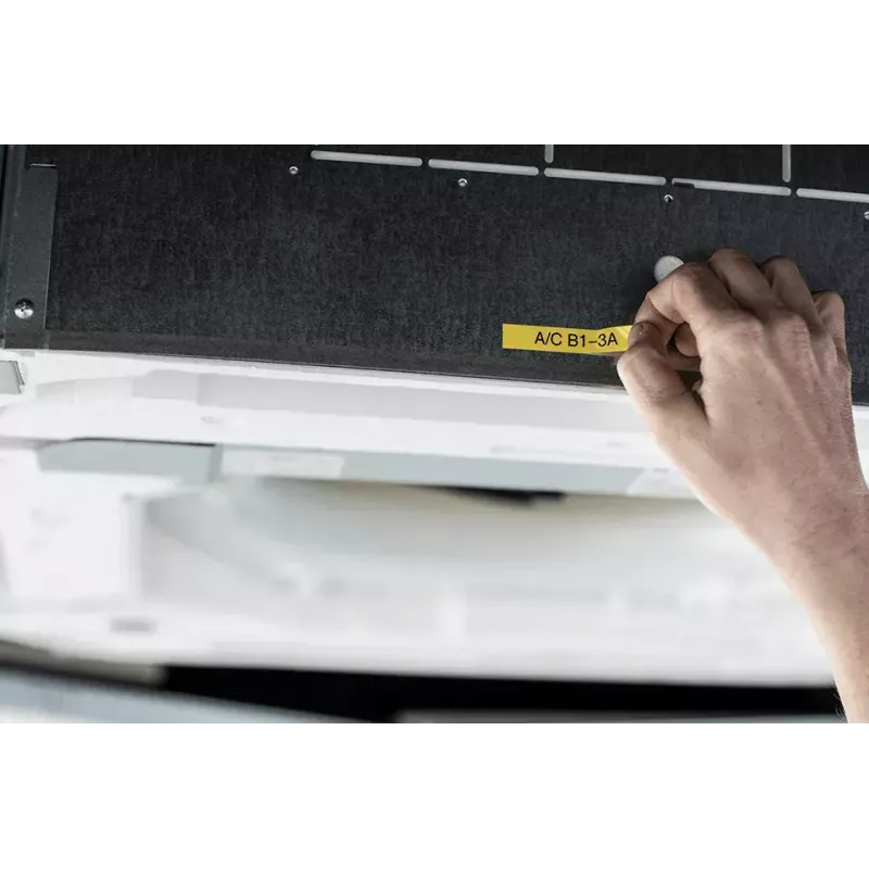 Impressora de etiquetas Brother PT-E110VP transferência térmica cor 180 x 180 DPI 20 mm/s TZe QWERTY
