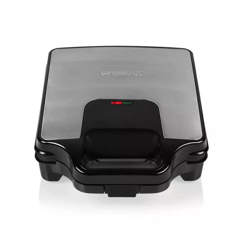 Máquina de sandes Princess 01.127006.01.001 1600W preto aço inoxidável