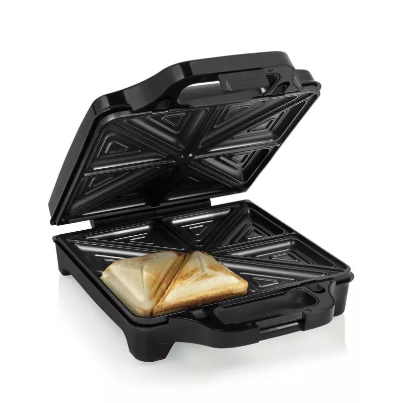 Máquina de sandes Princess 01.127006.01.001 1600W preto aço inoxidável