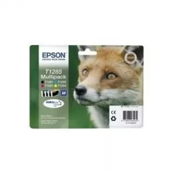 Cartucho Epson Ink C13T12854012 T1285 preto ciano magenta amarelo