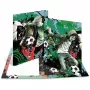 Relógio mecânico Mebus 19578 redondo preto pilha AA 30 cm