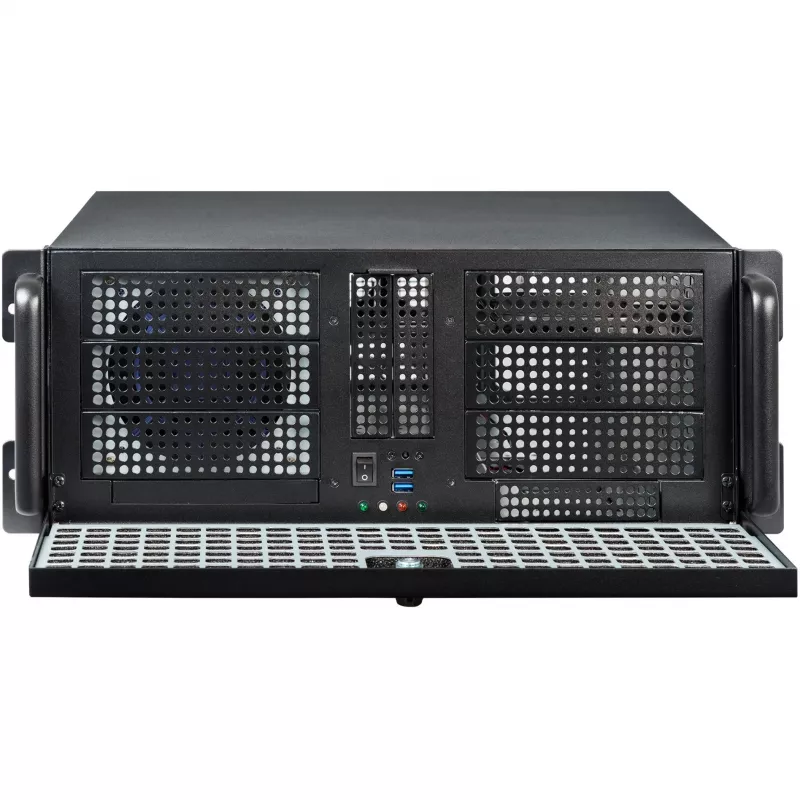 CHIEFTEC RACKMOUNT EATX sem fonte USB 3.0 preto 4U