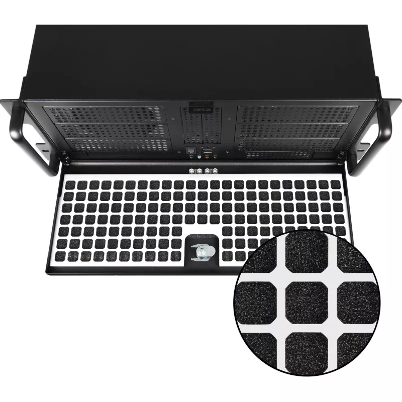 CHIEFTEC RACKMOUNT EATX sem fonte USB 3.0 preto 4U