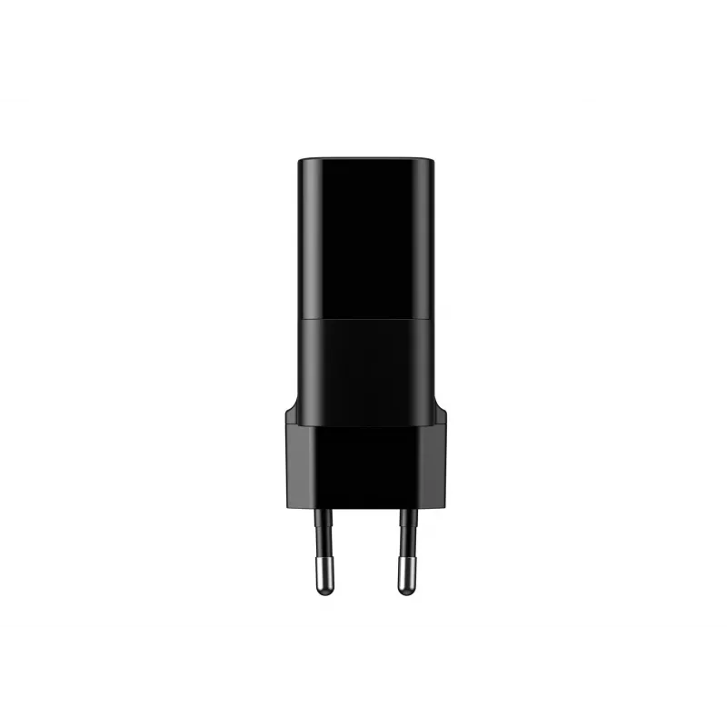 Carregador HAVIT UCLE001 EU GaN três portas 30 W preto — carregador USB compacto com 3 ligações