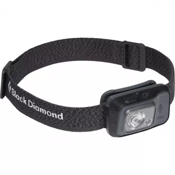 Black Diamond Cosmo 350-R Graphite lanterna de cabeça