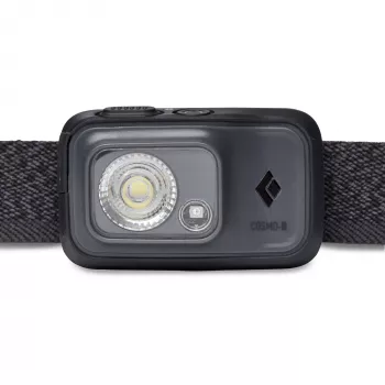 Black Diamond Cosmo 350-R Graphite lanterna de cabeça