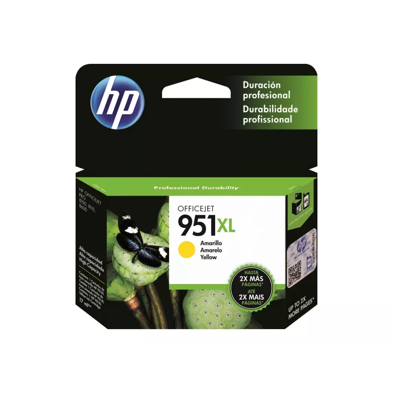 HP 951XL tinta amarela blister OJ Pro 8600 8600plus 8100