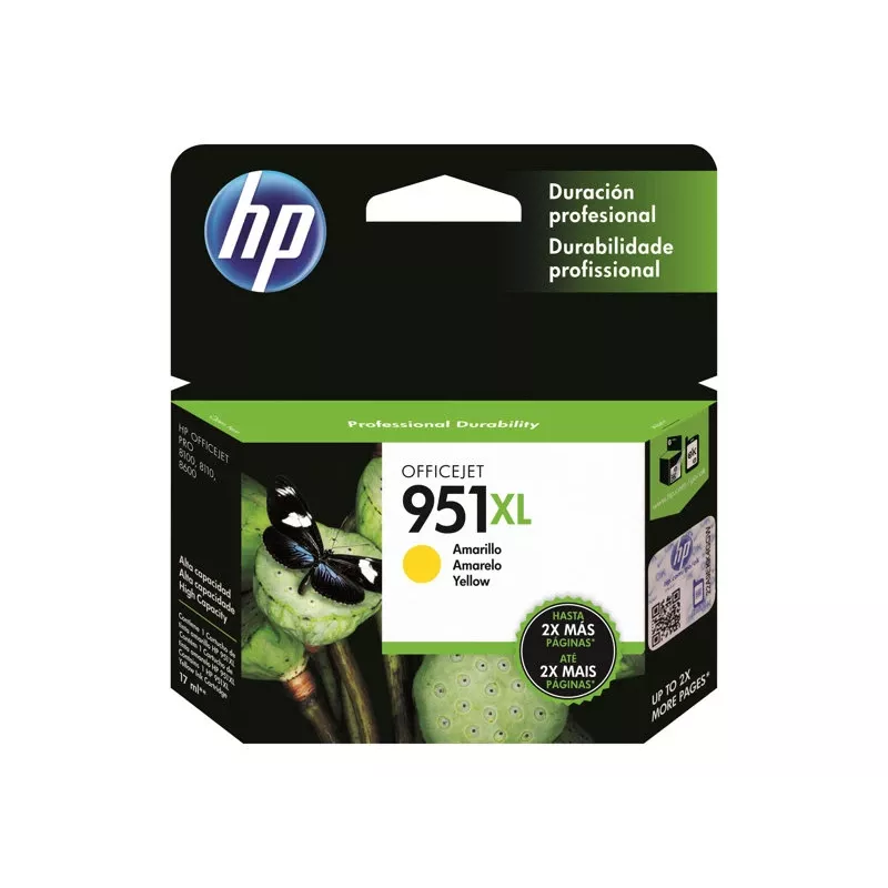 HP 951XL tinta amarela blister OJ Pro 8600 8600plus 8100