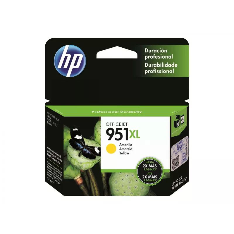 HP 951XL tinta amarela blister OJ Pro 8600 8600plus 8100