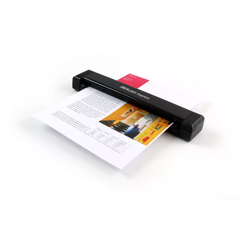Scanner de alimentação I.R.I.S. IRIScan Express 4 1200 x 1200 DPI A4 preto