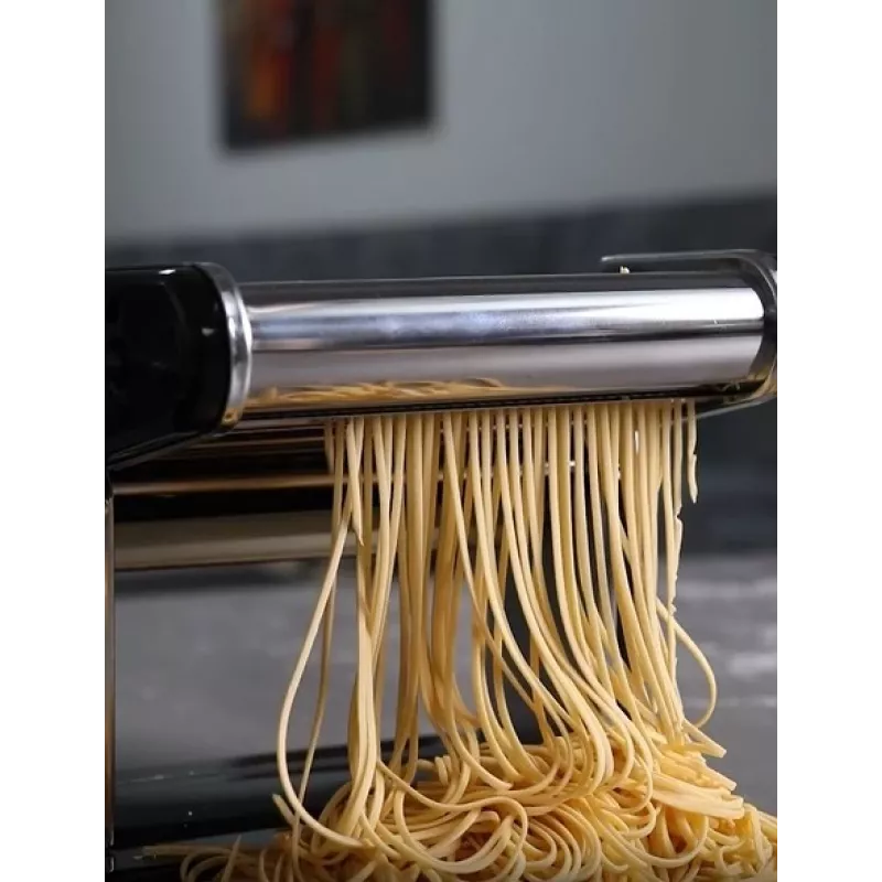 Máquina de massa manual GEFU PASTA PERFETTA aço inoxidável para lasanha tagliatelle taglierini