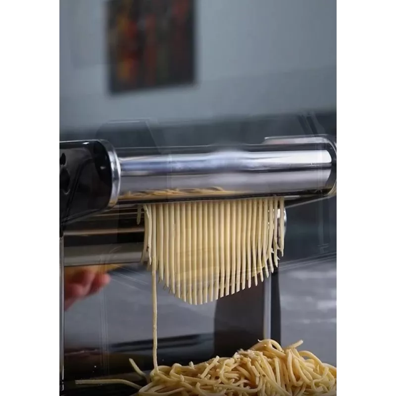 Máquina de massa manual GEFU PASTA PERFETTA aço inoxidável para lasanha tagliatelle taglierini