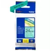 Brother TZe 751 - fita laminada - preto sobre verde - rolo (2,4 cm x 8 m) - 1 rolo(s) - para P-Touch PT-2420, 2430, 2450, 2460, 2470, 2480, 2700, 2