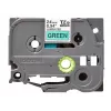 Brother TZe 751 - fita laminada - preto sobre verde - rolo (2,4 cm x 8 m) - 1 rolo(s) - para P-Touch PT-2420, 2430, 2450, 2460, 2470, 2480, 2700, 2