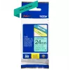 Brother TZe 751 - fita laminada - preto sobre verde - rolo (2,4 cm x 8 m) - 1 rolo(s) - para P-Touch PT-2420, 2430, 2450, 2460, 2470, 2480, 2700, 2