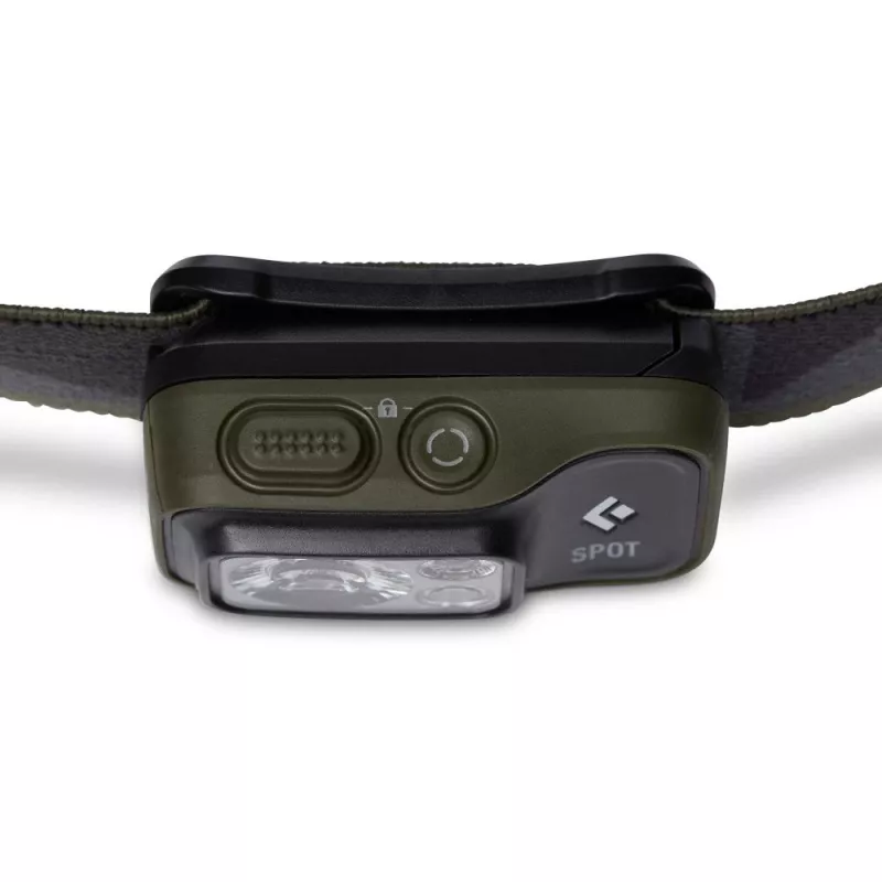 Lanterna frontal LED Black Diamond Spot 400 preto, vermelho