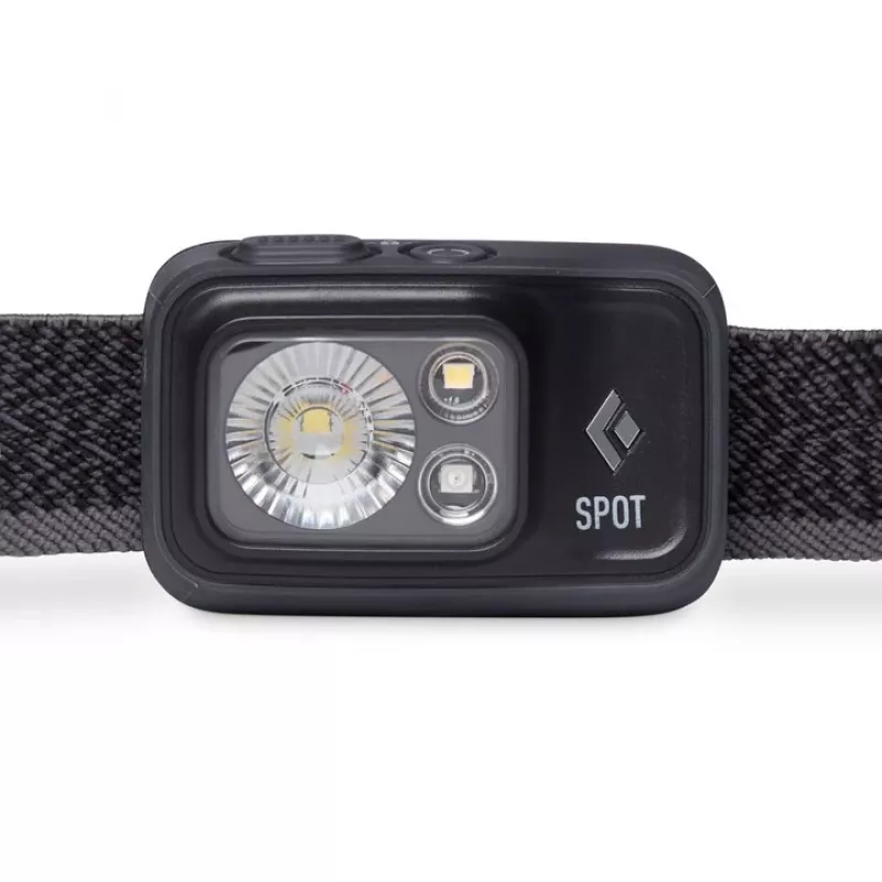Lanterna frontal LED Black Diamond Spot 400 preto, vermelho
