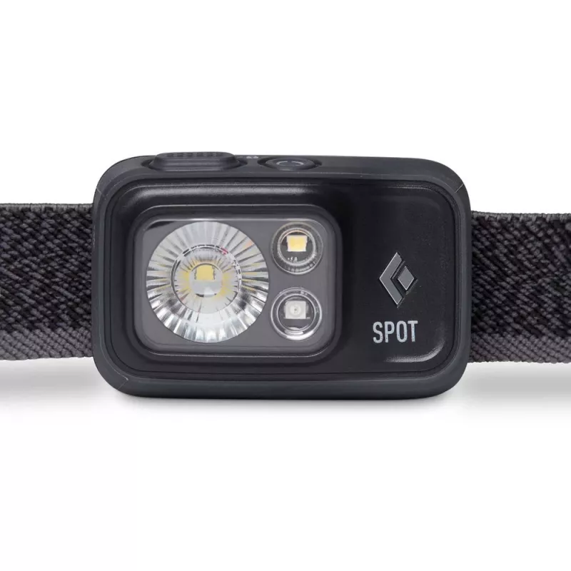 Lanterna frontal LED Black Diamond Spot 400 preto, vermelho