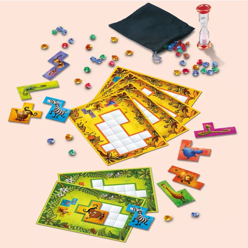 Ubongo Junior, jogo de tabuleiro