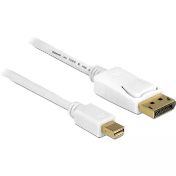 Cabo DisplayPort DeLOCK 83483 Mini DisplayPort 3 m branco