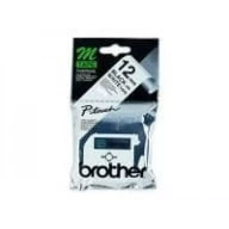Fita de etiquetar Brother M-K231S preto sobre branco