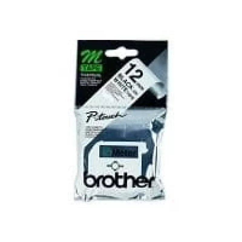 Fita de etiquetar Brother M-K231S preto sobre branco
