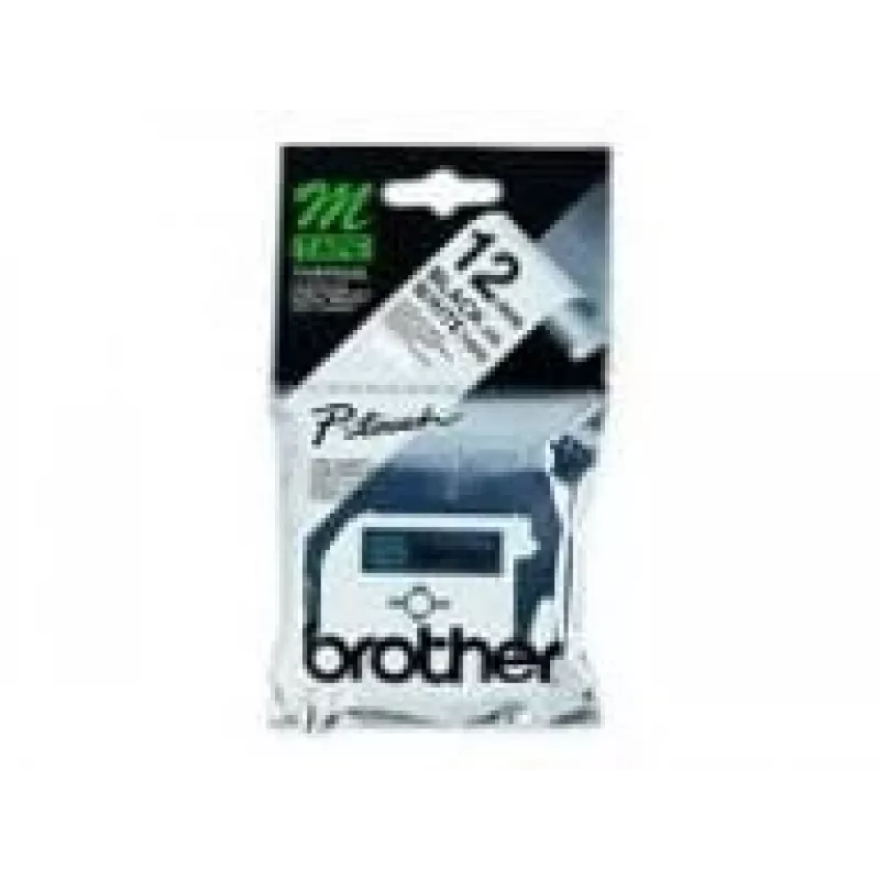 Fita de etiquetar Brother M-K231S preto sobre branco