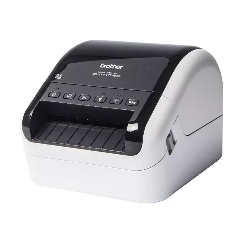 Impressora de etiquetas Brother QL-1110NWBC térmica direta 300x300 DPI 110 mm/s com fios sem fios