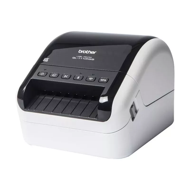 Impressora de etiquetas Brother QL-1110NWBC térmica direta 300x300 DPI 110 mm/s com fios sem fios